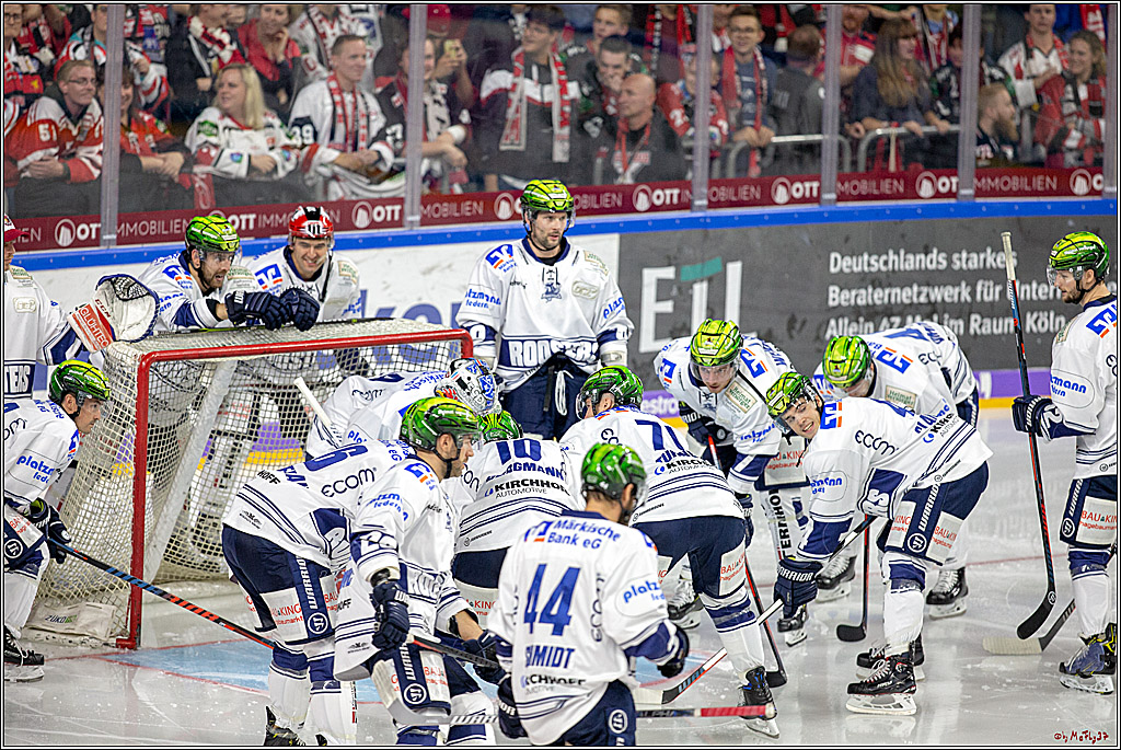 DEL; Koelner Haie - Iserlohn Roosters, 12.10.2018